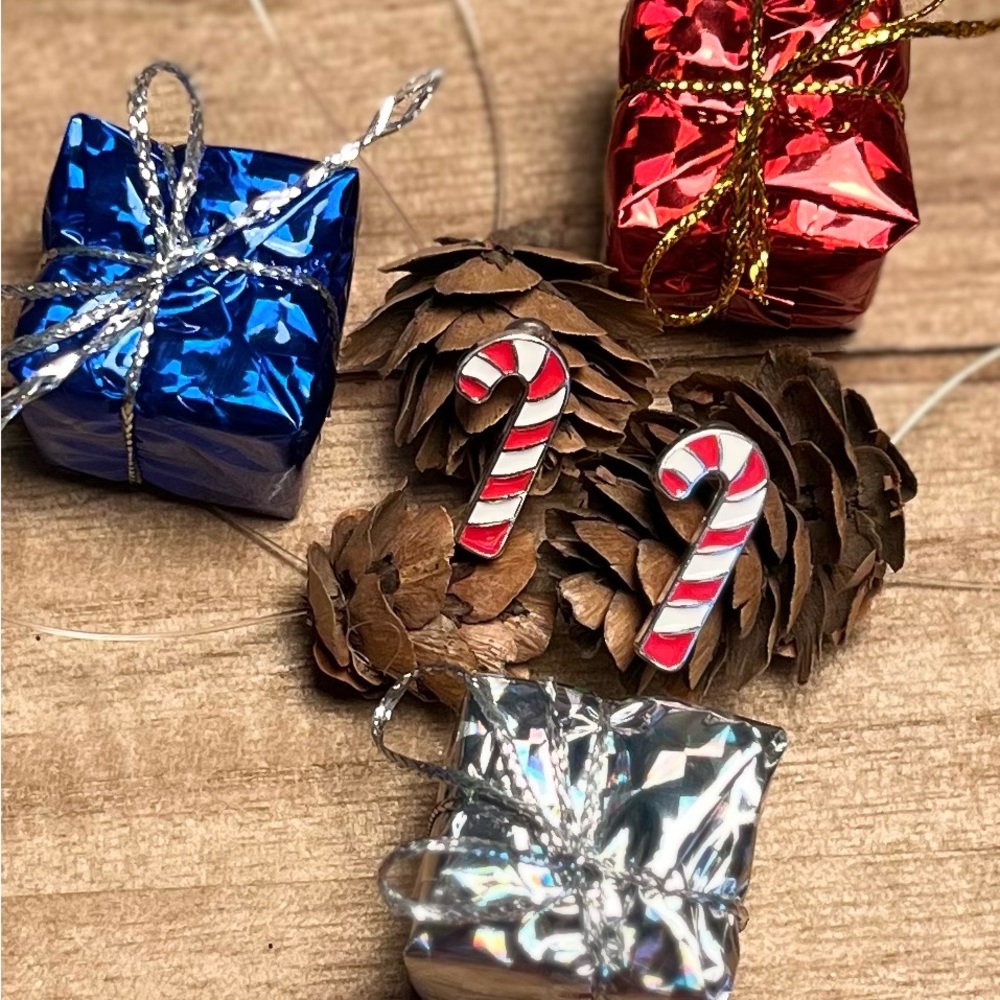 Candy Cane Earrings